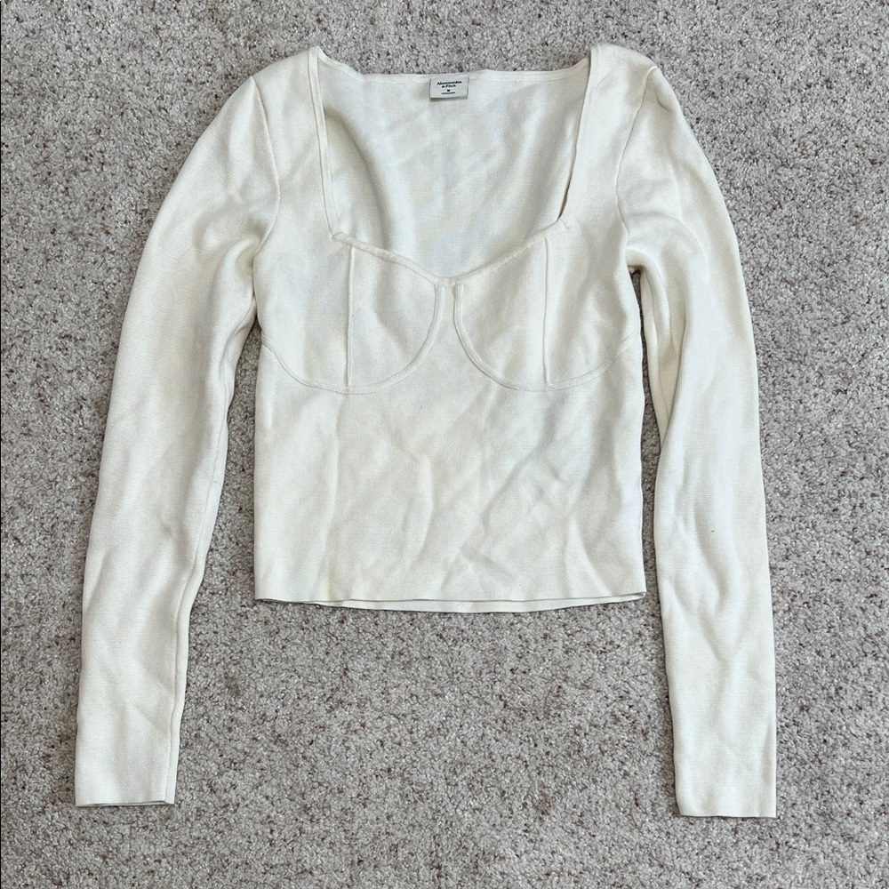 Abercrombie cropped sweater